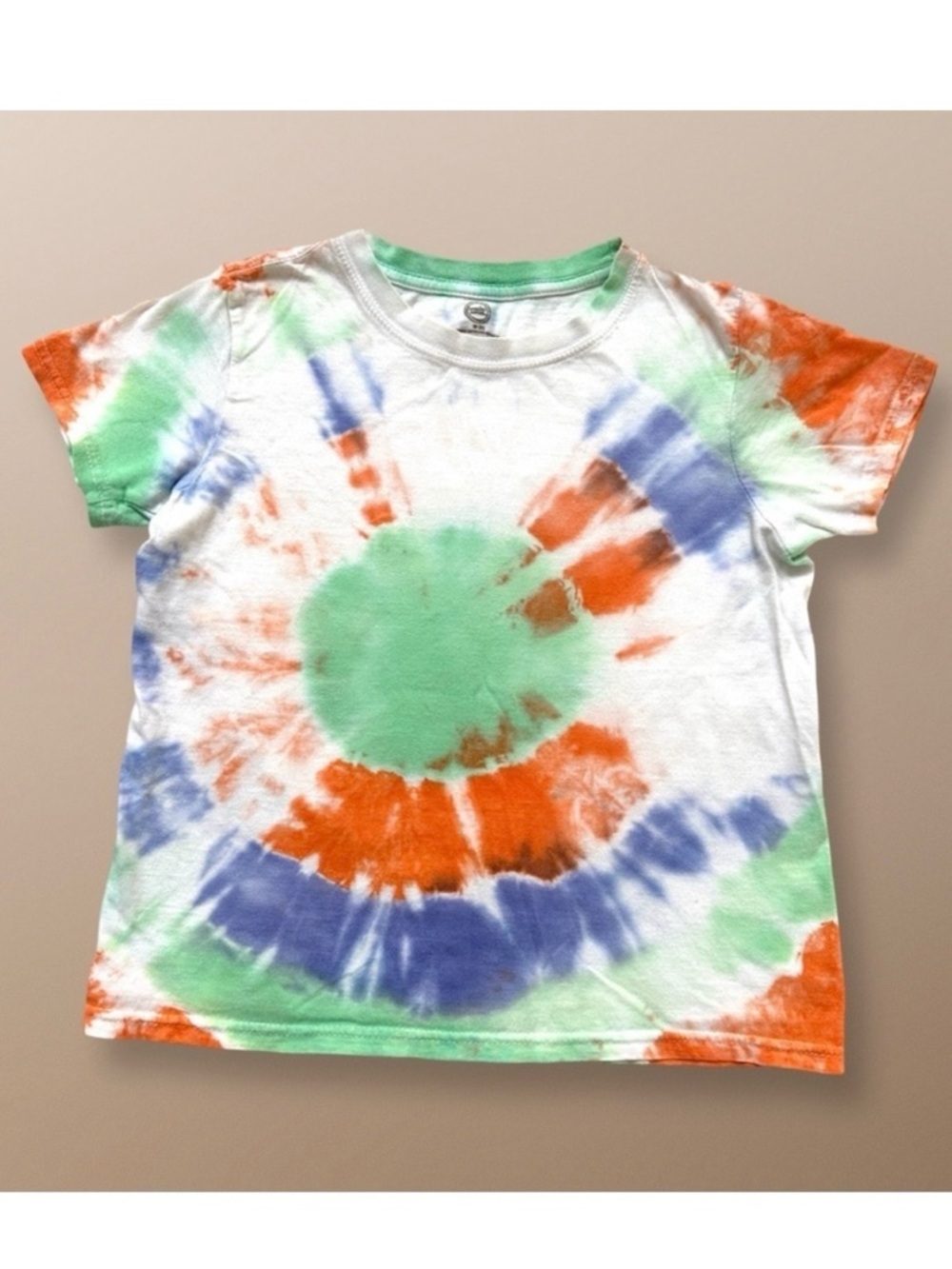 ⭐️ 5 for $25 Handcrafted Tie Dye Wonder Nation Kids T-Shirt Size M (8)